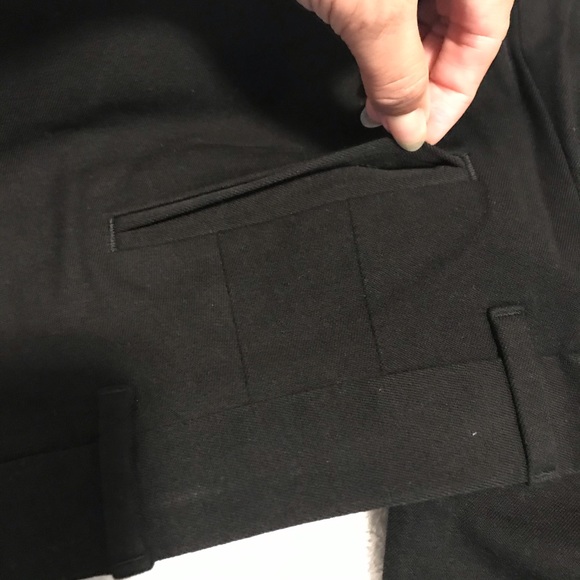 Gap slim cropped two way stretch black pants size 4R - Picture 5 of 11